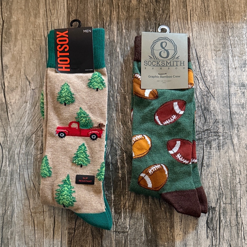 Men’s Casual Graphic Socks